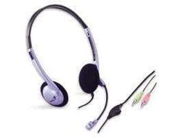 Genius Computer Technology HS-02B Stereo Headset, Langallinen, Toimisto/puhelukeskus, Kuulokkeet