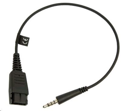 Jabra - Hodetelefonkabel - Quick Disconnect hann til mini-phone stereo 3.5 mm hann