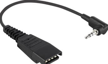 Jabra - Hodetelefonkabel - Quick Disconnect hann til mini-phone stereo 3.5 mm hann