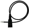 Miniatyrbild 5 av 5: Jabra - Headset-kabel - RJ-11 hane till Snabburkoppling hane