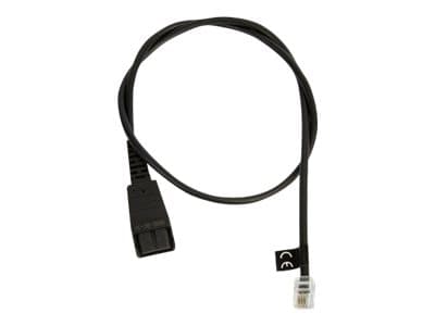 Jabra - Headset-kabel - RJ-11 hane till Snabburkoppling hane