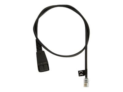 Jabra - Headset-kabel - RJ-11 hane till Snabburkoppling hane