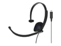 Miniatyrbilde 1 av 5: Koss CS195 - Hodesett - on-ear - kablet - USB - svart