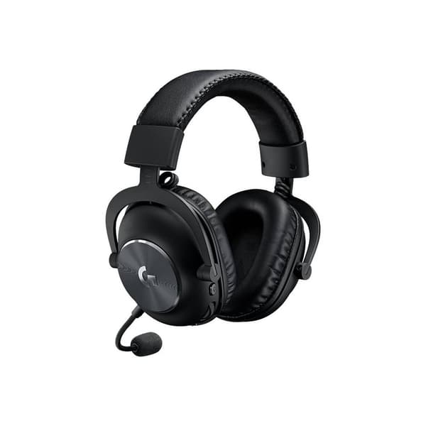 Logitech Gaming PRO X Spel On-ear headset Trådlös 7.1 Surround Svart Volymkontroll, Mikrofonljudavstängning
