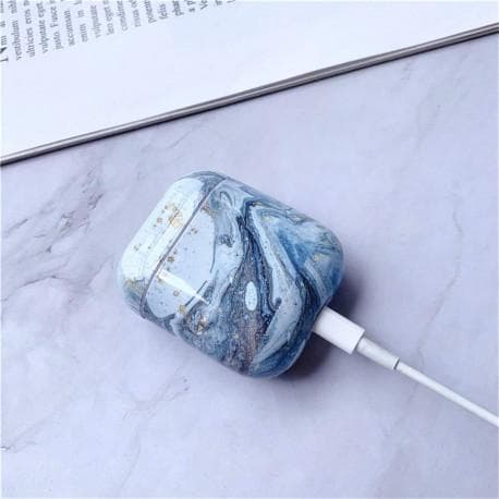 Stöttåligt Marmorskal Till AirPods 1/2
