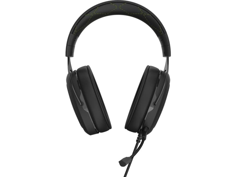 CORSAIR Gaming HS50 PRO STEREO – Headset – full storlek – kabel – 3,5 mm jack – Grön/svart CORSAIR Gaming HS50 PRO STEREO – Headset – full storlek – kabel – 3,5 mm jack – Grön/svart