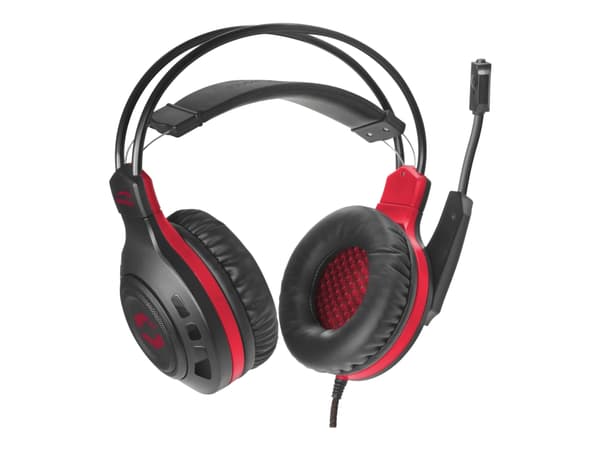 SPEEDLINK CELSOR - Gaming - headset - fullstorlek - kabelansluten - 3,5 mm kontakt - svart