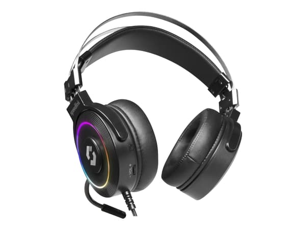 SPEEDLINK ORIOS - Gaming - headset - 7.1-kanals - fullstorlek - kabelansluten - USB - svart