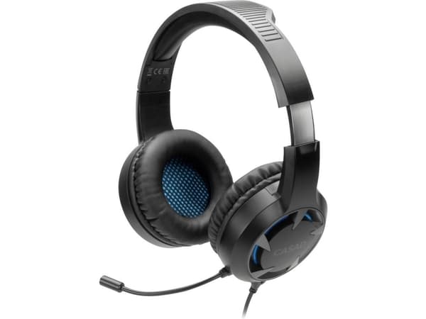 SPEEDLINK CASAD, Headset, Huvudband, Spela, Svart, Binaural, 1,2 m
