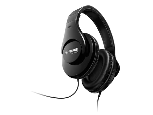 Shure SRH240A - Hodetelefoner - full størrelse - kablet - 3,5 mm jakk