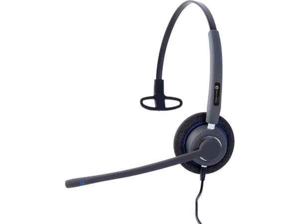 Alcatel-Lucent Enterprise AH 21 U, Koblet med ledninger (ikke trådløs), Kontor/kundesenter, 100 - 6800 Hz, 93 g, Hodesett, Sort