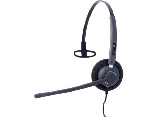 Alcatel-Lucent Enterprise AH 21 U, Koblet med ledninger (ikke trådløs), Kontor/kundesenter, 100 - 6800 Hz, 93 g, Hodesett, Sort