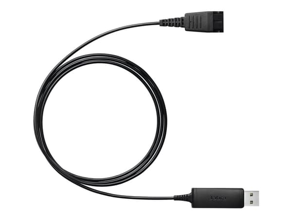 Jabra LINK 230 - Hodesettadapter - USB hann til Quick Disconnect
