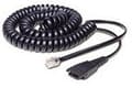 Miniatyrbild 4 av 5: Jabra - Headset-kabel - RJ-45 hane till Snabburkoppling hane - 2 m