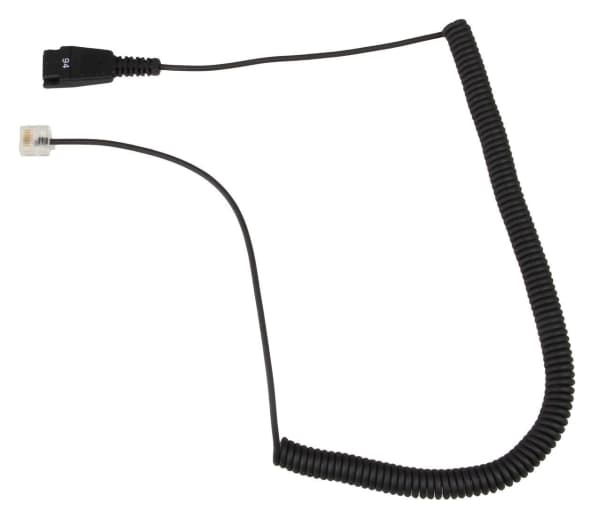 Jabra - Headset-kabel - RJ-45 hane till Snabburkoppling hane - 2 m