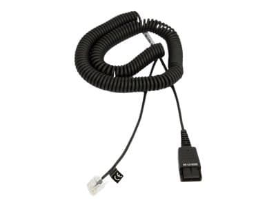 Jabra - Headset-kabel - RJ-45 hane till Snabburkoppling hane - 2 m