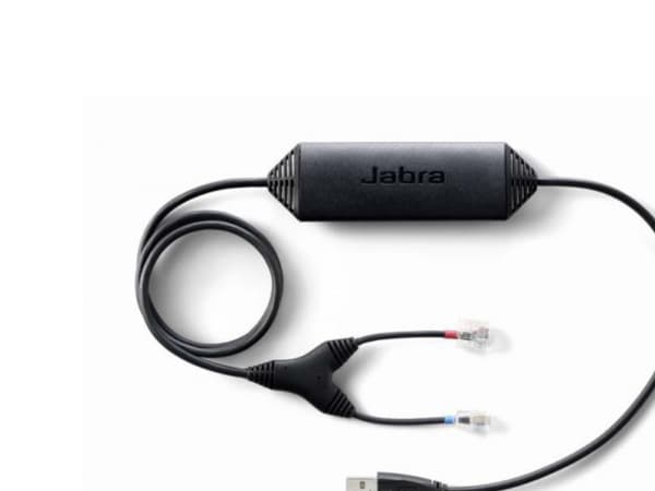 Jabra Link 14201-30 - Headset-adapter - USB hane till RJ-9, RJ-45 - 90 cm - för Cisco Unified IP Phone 8941, 8945, 8961, 9951, 9971