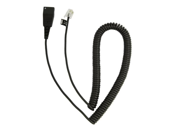 Jabra - Headset-kabel - Snabburkoppling till RJ-10 - 2 m