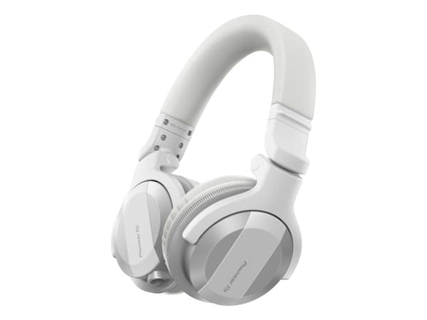 Pioneer HDJ-CUE1BT, Ledning & Trådløs, Musikk, 5 - 30000 Hz, 250 g, Hodetelefoner, Hvit