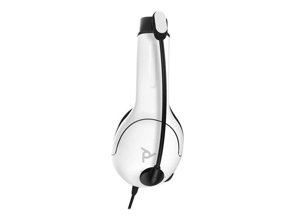 PDP Gaming LVL40 - For Xbox - hodesett - full størrelse - kablet - 3,5 mm jakk - hvit