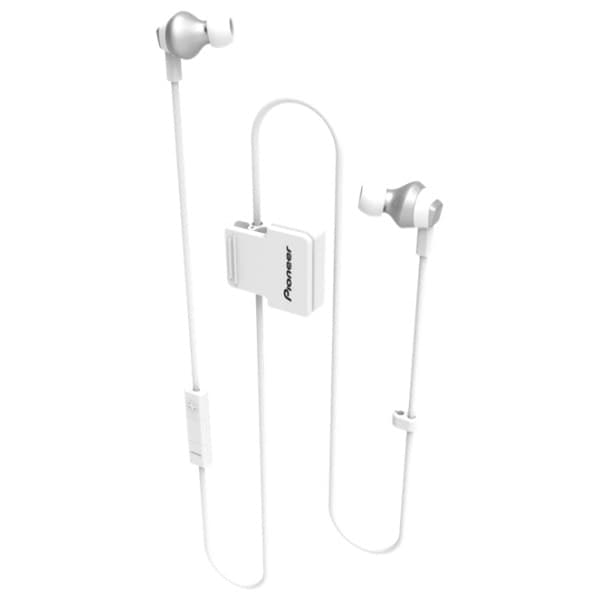 Pioneer SE-CL6BT Bluetooth in-ear hörlurar. Vit.
