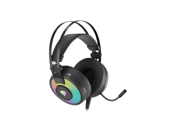Genesis Gaming Headset Neon 600 Built-in microphone, Juodas, Headband/On-Ear