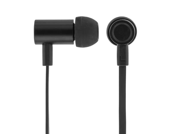 STREETZ headset med mikrofon, svarsknapp, 3,5 mm, vattentätt, svart / HL-W109