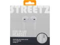 Miniatyrbild 5 av 5: Słuchawki Streetz E100 Semi-in-ear headset, answer button, 3.5mm, mic, white