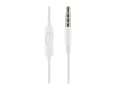 Miniatyrbild 2 av 5: Słuchawki Streetz E100 Semi-in-ear headset, answer button, 3.5mm, mic, white