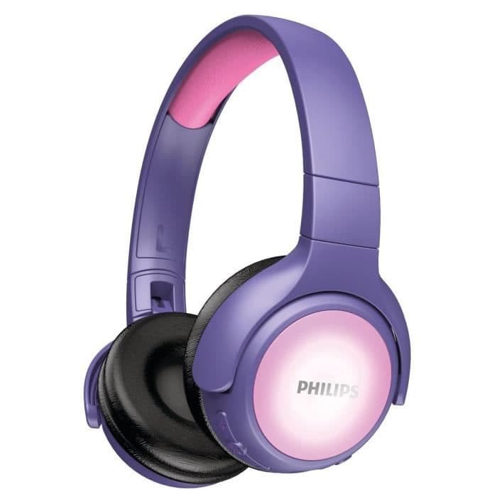 Philips TAKH402PK - Langattomat lasten kuulokkeet - Bluetooth - 20 tunnin akunkesto - vaaleanpunainen