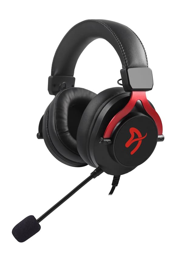 Arozzi Aria Gaming Headset - Red