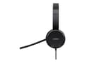Miniatyrbilde 5 av 5: Lenovo 100 - Hodesett - on-ear - kablet - USB-A - svart