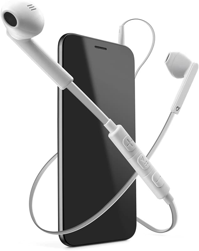 Cellularline Mantis Pro Hörlurar, Vit