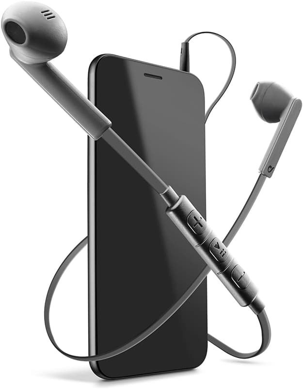 Cellularline Mantis Pro Hörlurar, Grå