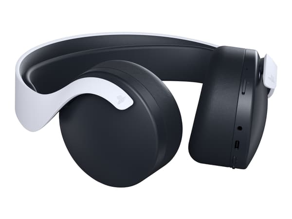 Sony Pulse 3D Headset Kabel & Trådlös Huvudband Spela USB Type-C Svart, Vit