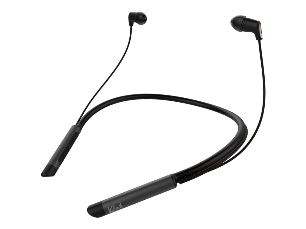 Klipsch T5 - Ørepropper med mikrofon - i øret - Bluetooth - trådløs - lydisolerende - svart