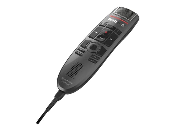 Philips SpeechMike Premium Touch SMP3700 - Høyttalermikrofon - USB - mørkegrå perlemetallisk