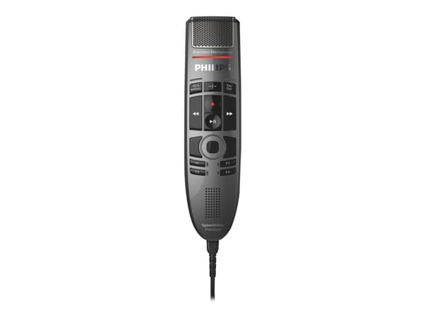 Philips SpeechMike Premium Touch SMP3700 - Høyttalermikrofon - USB - mørkegrå perlemetallisk