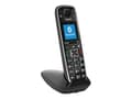 Miniatyrbilde 1 av 5: Gigaset E720HX - Trådløst ekstra håndsett med anrops-ID - ECO DECT\GAP\CAT-iq - SIP, RTP - svart
