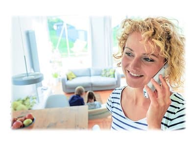 AVM FRITZ!Fon M2 - Trådløst ekstra håndsett - med internettradio med anrops-ID/samtale venter - DECT\GAP - treveis anropskapasitet - SIP