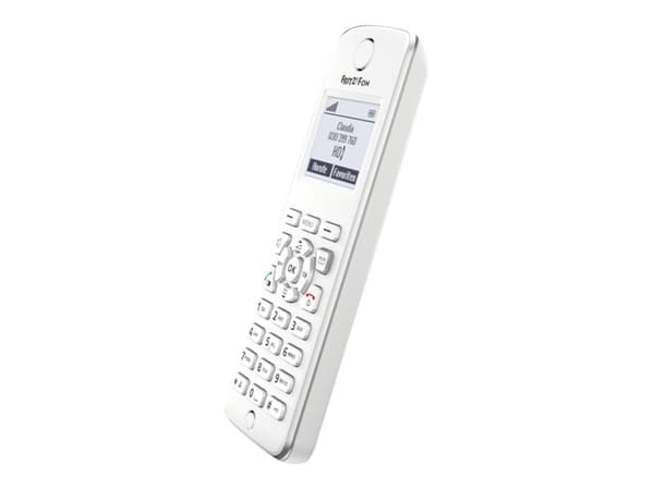 AVM FRITZ!Fon M2 - Trådløst ekstra håndsett - med internettradio med anrops-ID/samtale venter - DECT\GAP - treveis anropskapasitet - SIP