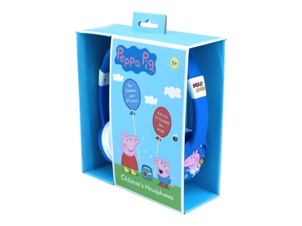 OTL Peppa Pig Rocket George - Hodetelefoner - on-ear - kablet - 3,5 mm jakk - blå