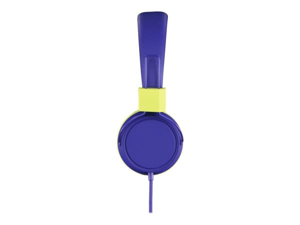 Thomson HED8100B - Hodetelefoner - on-ear - kablet - 3,5 mm jakk - blå