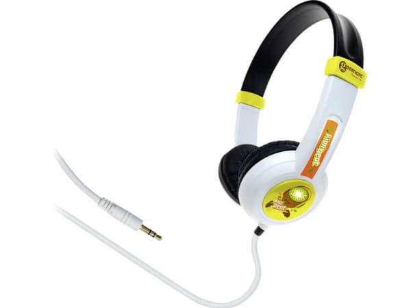 Geemarc KIWIBEAT Over Ear Headphones Wired Kids 5-Color, Green, Orange, Black, White Lättviktigt huvudband, volymkontroll, headset