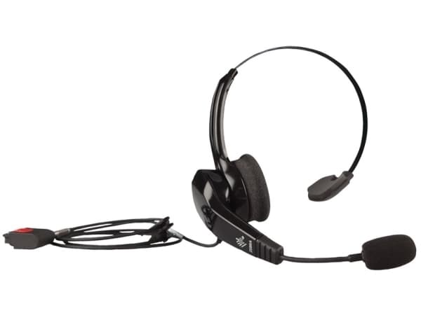 Zebra HS3100 - Hodesett - on-ear - bak-nakken-montering - Bluetooth - trådløs - for Zebra MC2200, MC3300-G, MC3300-G Premium Plus