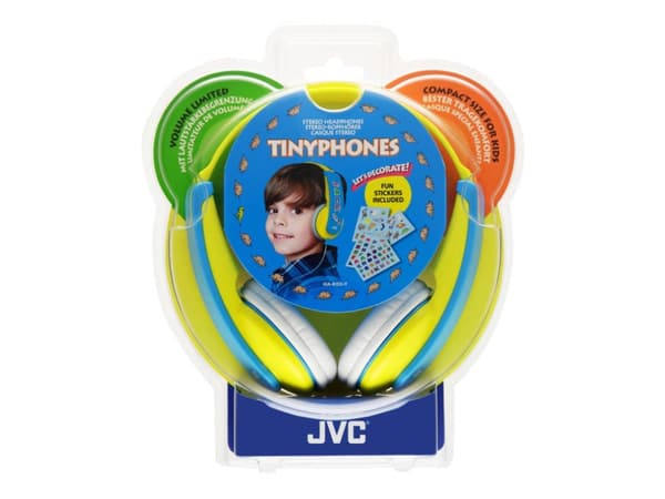 JVC HA-KD5-Y, Kuulokkeet, Pääpanta, Musiikki, Keltainen, 0,8 m, Langallinen