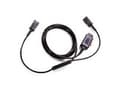 Miniatyrbild 3 av 5: Poly Y Adapter Trainer - Headset-delare - Snabburkoppling till Snabburkoppling - för Avaya M12; Poly A22, E10, M12, M22, MX10, P10, S20; Headset Swit