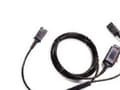 Miniatyrbild 2 av 5: Poly Y Adapter Trainer - Headset-delare - Snabburkoppling till Snabburkoppling - för Avaya M12; Poly A22, E10, M12, M22, MX10, P10, S20; Headset Swit