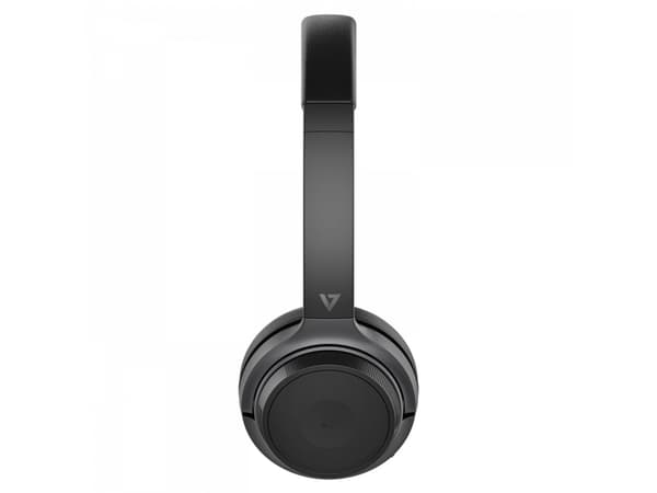 V7 HB600S, Langaton, Puhelut/Musiikki, 20 - 20000 Hz, 158,3 g, Kuulokkeet, Musta