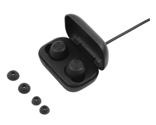 Streetz TWS-110, True Wireless Stereo (TWS), Samtaler/musikk, 20 - 20000 Hz, Hodesett, Sort